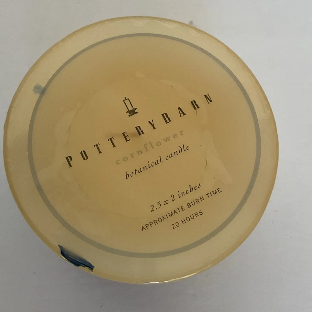 Pottery Barn Vintage Botanical Candle NWT